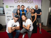 Youthana Yuos, Director of ‘Buffalo Nickel’ (center) with his cast and crew.